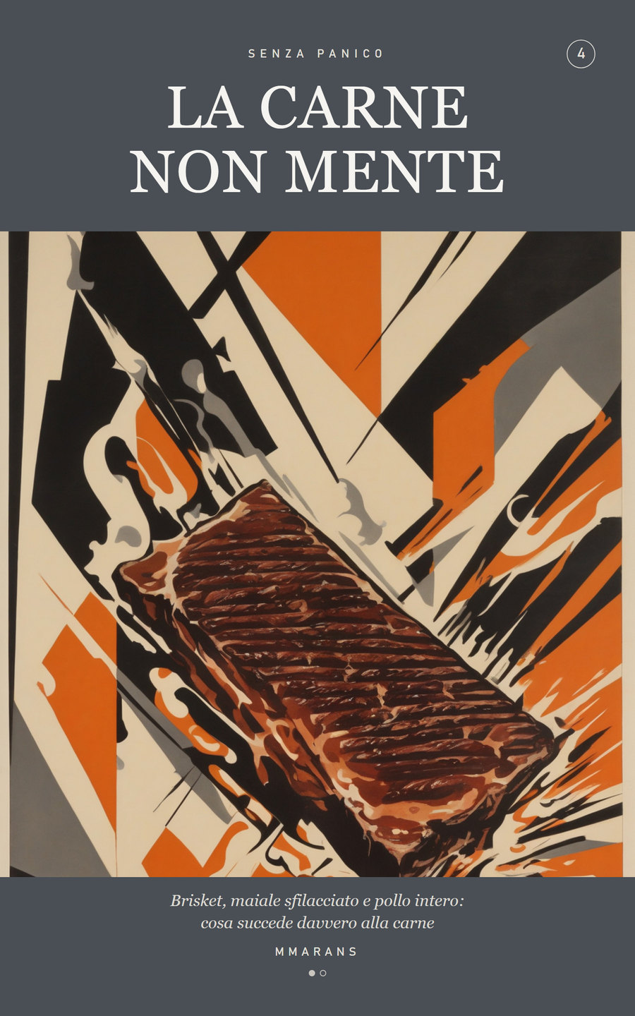 Copertina di La carne non mente